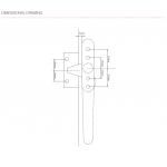 cockspur universal handle dimensions